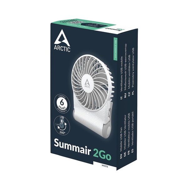 ARCTIC �ϥ�ǥ��ե��� ĶĹ��̿�Хåƥ꡼��� Summair 2Go AEBRZ00029A White �ۥ磻�ȡڥ���󥻥��Բġ��̳�ƻ����Υ�������Բġ� -������-