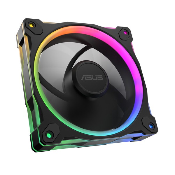 ASUS Prime MR120 ARGB FAN BLACK �ե��󥵥�����120 x 120 x 28 mm �ե���®�١�1600 rpm �ե�������̡�58 CFM �ե����������٥롧21dB�ڥ���󥻥��Բġ��̳�ƻ����Υ�������Բġ�
