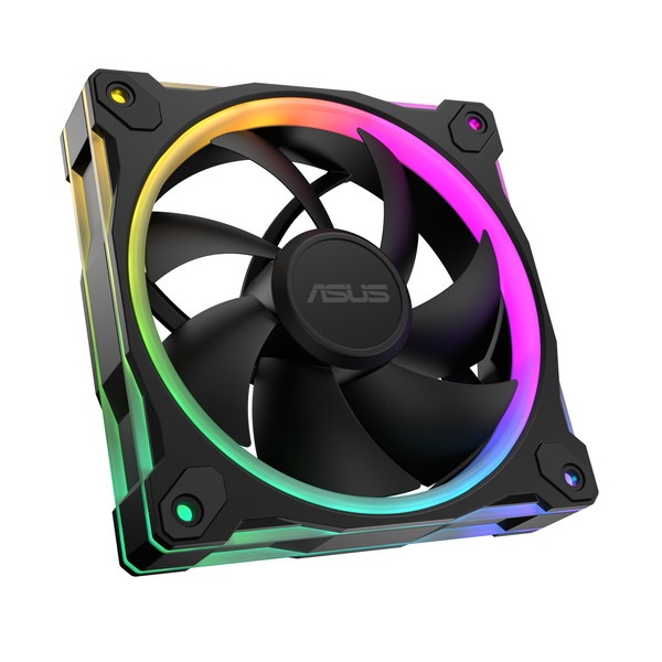 ASUS Prime MR120 ARGB FAN BLACK �ե��󥵥�����120 x 120 x 28 mm �ե���®�١�1600 rpm �ե�������̡�58 CFM �ե����������٥롧21dB�ڥ���󥻥��Բġ��̳�ƻ����Υ�������Բġ�