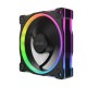ASUS Prime MR120 ARGB FAN BLACK �ե��󥵥�����120 x 120 x 28 mm �ե���®�١�1600 rpm �ե�������̡�58 CFM �ե����������٥롧21dB�ڥ���󥻥��Բġ��̳�ƻ����Υ�������Բġ�