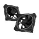 ASUS Prime MR120 ARGB FAN BLACK �ե��󥵥�����120 x 120 x 28 mm �ե���®�١�1600 rpm �ե�������̡�58 CFM �ե����������٥롧21dB�ڥ���󥻥��Բġ��̳�ƻ����Υ�������Բġ�