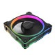 ASUS Prime MR120 ARGB FAN BLACK �ե��󥵥�����120 x 120 x 28 mm �ե���®�١�1600 rpm �ե�������̡�58 CFM �ե����������٥롧21dB�ڥ���󥻥��Բġ��̳�ƻ����Υ�������Բġ�