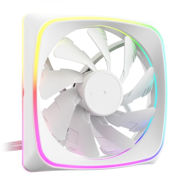 Sharkoon ARGB PWM�ե��� SHARK Lights WT 120mm 3�إ���ߥ͡������ �ۥ磻�� �ڥ���󥻥��Բġ��̳�ƻ����Υ�������Բġ�