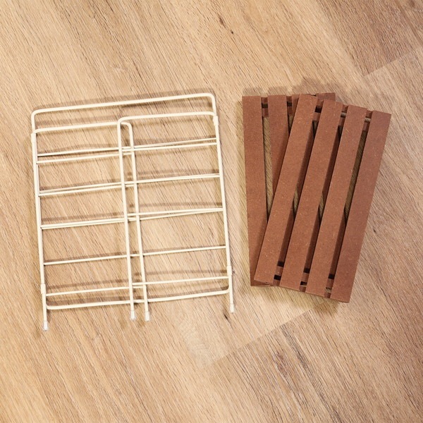 不二貿易 折りたたみラック リーブル IV 15400 商品コード38496 【代引・日時指定・キャンセル不可・北海道沖縄離島配送不可】 -お取リ寄せ-