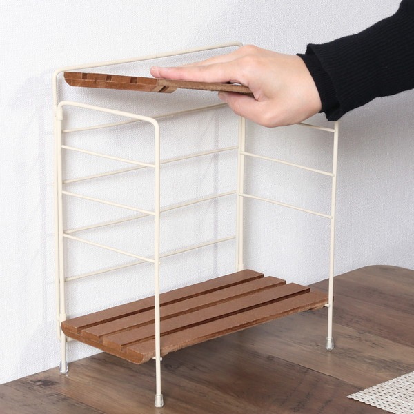 不二貿易 折りたたみラック リーブル IV 15400 商品コード38496 【代引・日時指定・キャンセル不可・北海道沖縄離島配送不可】 -お取リ寄せ-