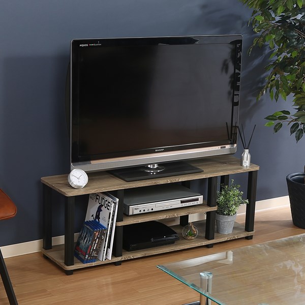 不二貿易 フィット TVラック W110 NA×BK 5070 商品コード99913【代引・日時指定・キャンセル不可・北海道沖縄離島配送不可】 -お取リ寄せ-