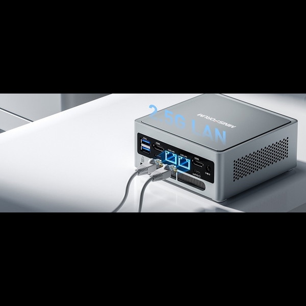 MINISFORUM ミニPC NAB5R-16/512-W11Pro(13500H) NAB5R メモリ16GB ストレージ512GB Intel Core i5-13500H搭載 小型 デスクトップ パソコン【キャンセル不可・北海道沖縄離島配送不可】