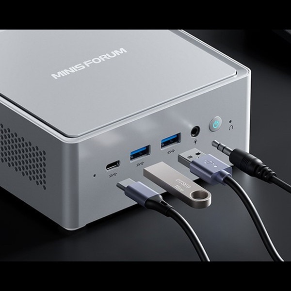 MINISFORUM ミニPC NAB5R-16/512-W11Pro(13500H) NAB5R メモリ16GB ストレージ512GB Intel Core i5-13500H搭載 小型 デスクトップ パソコン【キャンセル不可・北海道沖縄離島配送不可】