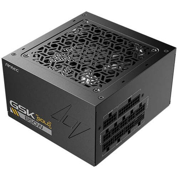 Antec �Ÿ���˥å� GSK850 V2 ATX3.1 ���Ψ���ѵ� 80PLUS GOLD ǧ�ڼ��� 120 mm�ե������ ATX 3.1 PCIe 5.1�б��ե�⥸��顼���Ÿ� ����140 mm ����ѥ��� �ե�⥸��顼�����֥� �����������˺�Ŭ 10ǯ�ݾڡڥ���󥻥��Բġ��̳�ƻ����Υ�������Բġ�