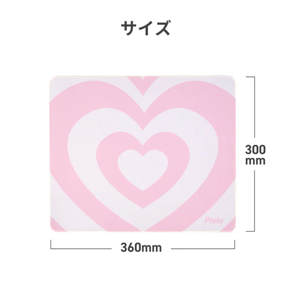 Pixio �ޥ����ѥå�M PXMP046M Mouse Pad ���奬�����ѥ�å�  360mm��300mm �����ߥ󥰥ޥ����ѥåɡڥ���󥻥��Բġ��̳�ƻ����Υ�������Բġ�