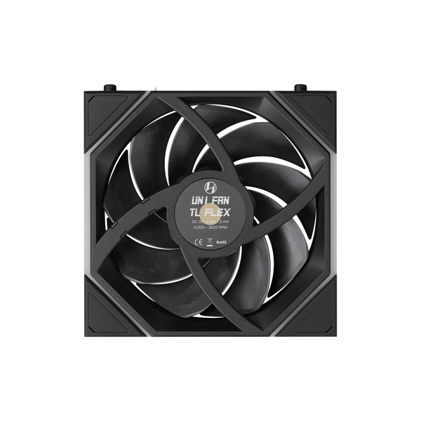 Lian Li �������ե��� 12TL1F1B (UNI FAN TL FLEX 120 Black ) �饤�ƥ��� �֥�å� ñ�ʡڥ���󥻥��Բġ��̳�ƻ����Υ�������Բġ�