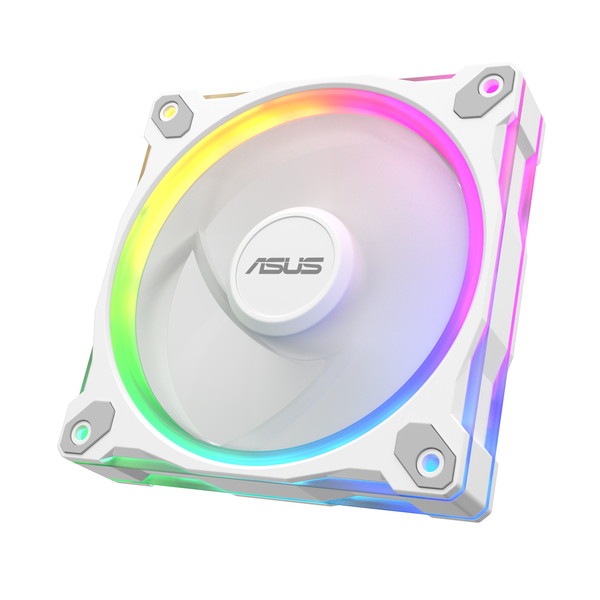 ASUS Prime MR120 ARGB FAN WHITE �ե��󥵥�����120 x 120 x 28 mm �ե���®�١�1600 rpm �ե�������̡�58 CFM �ե����������٥롧21dB�ڥ���󥻥��Բġ��̳�ƻ����Υ�������Բġ�