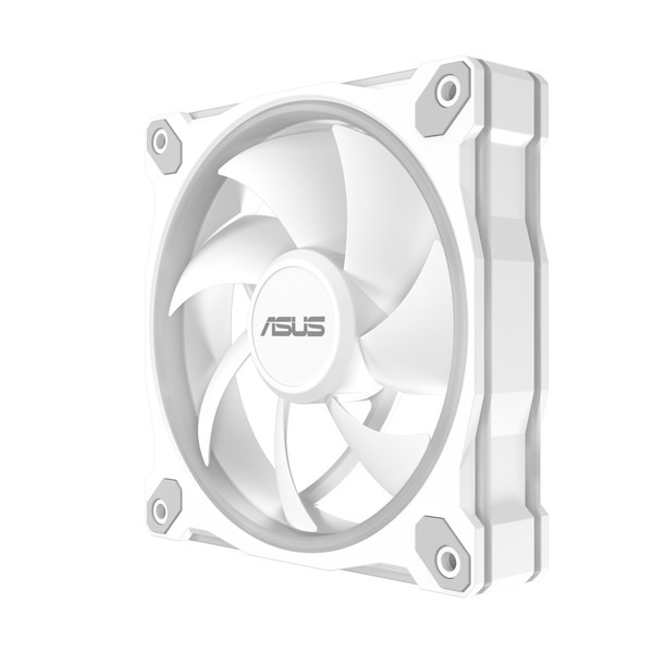 ASUS Prime MR120 ARGB FAN WHITE �ե��󥵥�����120 x 120 x 28 mm �ե���®�١�1600 rpm �ե�������̡�58 CFM �ե����������٥롧21dB�ڥ���󥻥��Բġ��̳�ƻ����Υ�������Բġ�