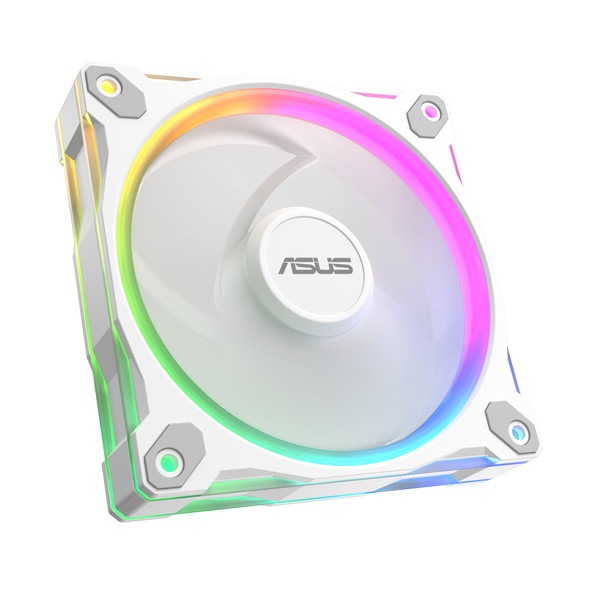 ASUS Prime MR120 ARGB FAN WHITE �ե��󥵥�����120 x 120 x 28 mm �ե���®�١�1600 rpm �ե�������̡�58 CFM �ե����������٥롧21dB�ڥ���󥻥��Բġ��̳�ƻ����Υ�������Բġ�