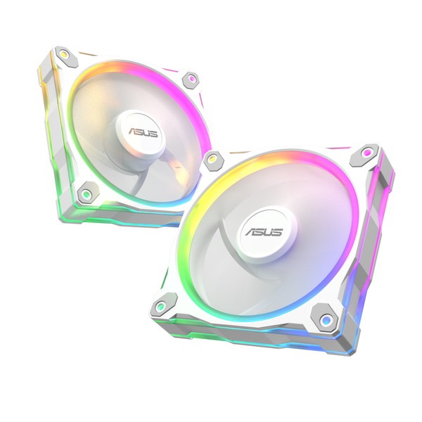 ASUS Prime MR120 ARGB FAN WHITE �ե��󥵥�����120 x 120 x 28 mm �ե���®�١�1600 rpm �ե�������̡�58 CFM �ե����������٥롧21dB�ڥ���󥻥��Բġ��̳�ƻ����Υ�������Բġ�