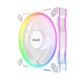 ASUS Prime MR120 ARGB FAN WHITE �ե��󥵥�����120 x 120 x 28 mm �ե���®�١�1600 rpm �ե�������̡�58 CFM �ե����������٥롧21dB�ڥ���󥻥��Բġ��̳�ƻ����Υ�������Բġ�