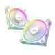 ASUS Prime MR120 ARGB FAN WHITE �ե��󥵥�����120 x 120 x 28 mm �ե���®�١�1600 rpm �ե�������̡�58 CFM �ե����������٥롧21dB�ڥ���󥻥��Բġ��̳�ƻ����Υ�������Բġ�