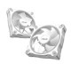 ASUS Prime MR120 ARGB FAN WHITE �ե��󥵥�����120 x 120 x 28 mm �ե���®�١�1600 rpm �ե�������̡�58 CFM �ե����������٥롧21dB�ڥ���󥻥��Բġ��̳�ƻ����Υ�������Բġ�
