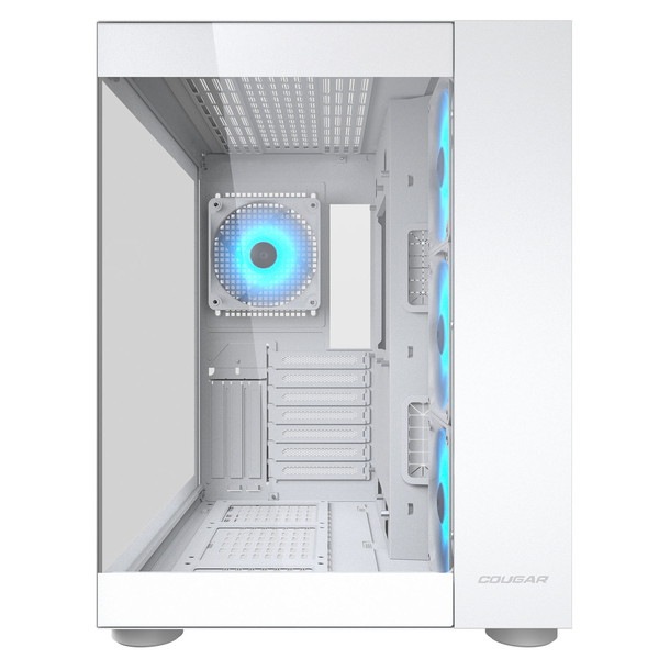 COUGAR PC������ CGR-5KA1W-RGB-J (FV150 RE White) ATX�б� �ߥɥ륿� GPUĹ��400mm/CPU�����顧180mm�ޤ��б� �ۥ磻�� �ڥ���󥻥��Բġ��̳�ƻ����Υ�������Բġ�