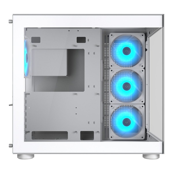 COUGAR PC������ CGR-5KA1W-RGB-J (FV150 RE White) ATX�б� �ߥɥ륿� GPUĹ��400mm/CPU�����顧180mm�ޤ��б� �ۥ磻�� �ڥ���󥻥��Բġ��̳�ƻ����Υ�������Բġ�
