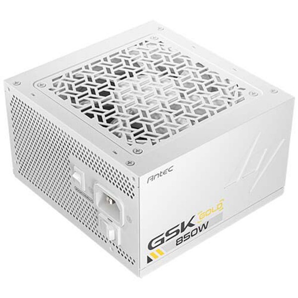 Antec �Ÿ���˥å� GSK850 V2 White ATX3.1 ���Ψ���ѵ� 80PLUS GOLD ǧ�ڼ��� 120 mm�ե������ ATX 3.1 PCIe 5.1�б��ե�⥸��顼���Ÿ� ����140 mm ����ѥ��� �ե�⥸��顼�����֥� �����������˺�Ŭ 10ǯ�ݾ� �ۥ磻�ȡڥ���󥻥��Բġ��̳�ƻ����Υ�������Բġ�