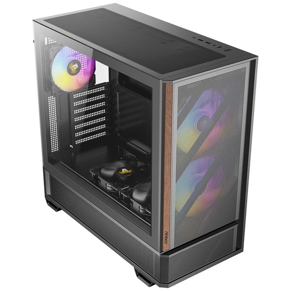 Antec PC������ P30 ARGB ��ѷ�PC������ �ߥɥ륿� ARGB PWM�ե���5�� ATX�б� ����8��120mm�ե�������б� �ȥå�360mm�饸�������б� ARGB�ե��� �ں���� �������饹��� �ڥ���󥻥��Բġ��̳�ƻ����Υ�������Բġ�
