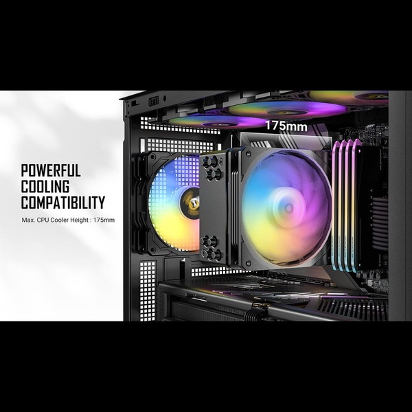 Antec PC������ P30 ARGB ��ѷ�PC������ �ߥɥ륿� ARGB PWM�ե���5�� ATX�б� ����8��120mm�ե�������б� �ȥå�360mm�饸�������б� ARGB�ե��� �ں���� �������饹��� �ڥ���󥻥��Բġ��̳�ƻ����Υ�������Բġ�