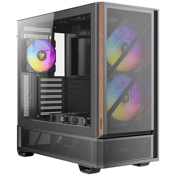 Antec PC������ P30 ARGB ��ѷ�PC������ �ߥɥ륿� ARGB PWM�ե���5�� ATX�б� ����8��120mm�ե�������б� �ȥå�360mm�饸�������б� ARGB�ե��� �ں���� �������饹��� �ڥ���󥻥��Բġ��̳�ƻ����Υ�������Բġ�