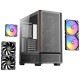 Antec PC������ P30 ARGB ��ѷ�PC������ �ߥɥ륿� ARGB PWM�ե���5�� ATX�б� ����8��120mm�ե�������б� �ȥå�360mm�饸�������б� ARGB�ե��� �ں���� �������饹��� �ڥ���󥻥��Բġ��̳�ƻ����Υ�������Բġ�