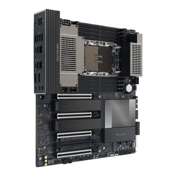 ASUS �ޥ����ܡ��� PRO WS W890-SAGE ������ơ������ Intel W890���åץ��å� LGA4710-2 Xeon 6�б�  DDR5 ECC RDIMM 4�����å� PCIe 5.0 x16��� 10Gb+2.5Gb LAN �⥳���� �ץ����� USB4 40Gbps �����������ڥ���󥻥��Բġ��̳�ƻ����Υ�������Բġ�