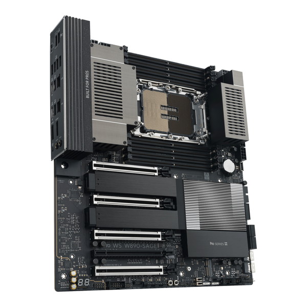 ASUS �ޥ����ܡ��� PRO WS W890-SAGE ������ơ������ Intel W890���åץ��å� LGA4710-2 Xeon 6�б�  DDR5 ECC RDIMM 4�����å� PCIe 5.0 x16��� 10Gb+2.5Gb LAN �⥳���� �ץ����� USB4 40Gbps �����������ڥ���󥻥��Բġ��̳�ƻ����Υ�������Բġ�