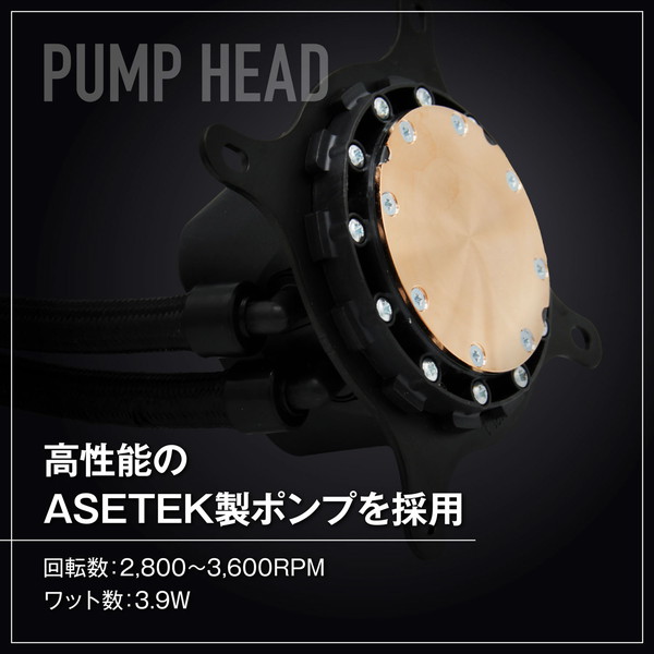 ���ͻָ� CPU�����顼 KURO-AIOWC240L/V2 �ʰ׿���CPU�����顼 AIOWC/V2���꡼�� 240mm LEDͭ�� �֥�å��ڥ���󥻥��Բġ��̳�ƻ����Υ�������Բġ�