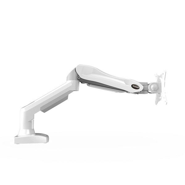 HUANUO ファーノー モニターアーム ガススプリング式 シングルタイプ HNSS31(ホワイトモデル) HNSS31W 13〜32インチ対応 耐荷重9kg モニタアーム