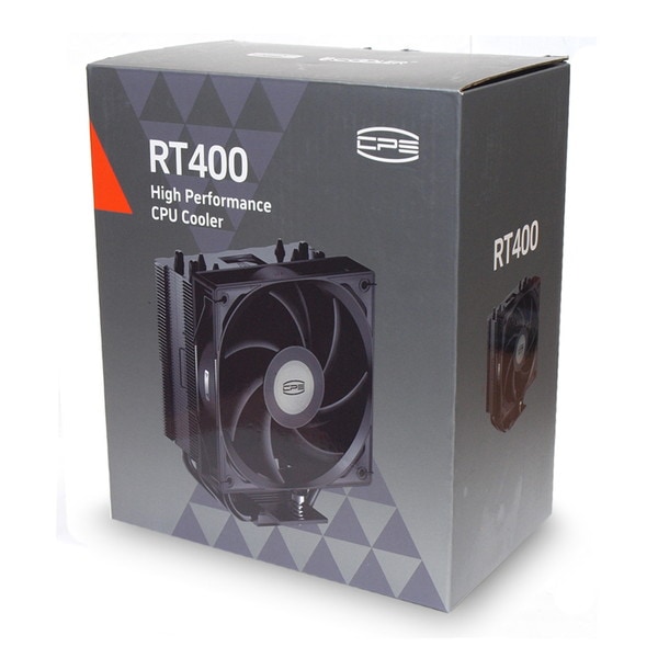 CPS �����ɥե���CPU�����顼 RT400 BK �֥�å� RT400-BK 6mm�¥ҡ��ȥѥ���4�� 120mm�����ɥե��� �ڥ���󥻥��Բġ��̳�ƻ����Υ�������Բġ�