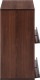 不二貿易 ディスプレイラック 4マス MBR DP8085 DP8085BR 商品コード99281【代引・日時指定・キャンセル不可・北海道沖縄離島配送不可】 -お取リ寄せ-