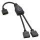 Ainex �����ͥå��� RGB LED��2ʬ�������֥� 15cm��RLD-SPLIT2A�ڥ���󥻥��Բġ��̳�ƻ����Υ�������Բġ� -������-