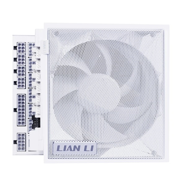 4718466017130 LIAN LI L字型電源ユニット EDGE GOLD 1200W White with