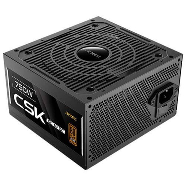 Antec PC�Ÿ���˥å� CSK750DC �֥�å� 750W 80PLUS BRONZE ǧ�ڼ��� ���ѵ� �Ÿ���˥å� �Ų�����ͥ�줿120mm�ե������ �Υ�⥸��顼���� ����ѥ����߷סڥ���󥻥��Բġ��̳�ƻ����Υ�������Բġ�