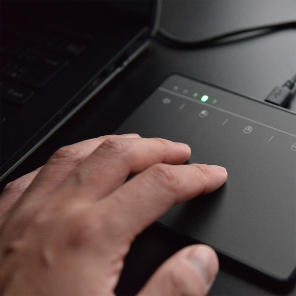 ミヨシ USBタッチパッド ブラック TTP-US01/BK