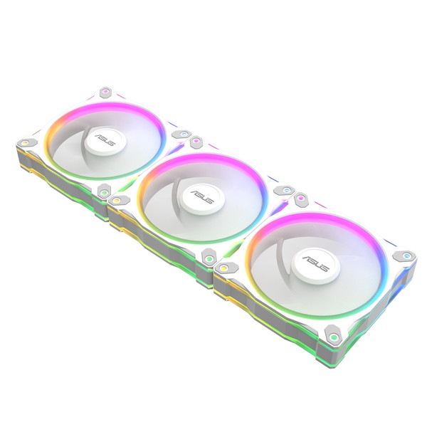 ASUS Prime MR120 ARGB FAN Triple Pack WHITE �ե��󥵥���:120 x 120 x 28 mm �ե���®��:1600 rpm �ե�������̡�58 CFM �ե����������٥롧21dB�ڥ���󥻥��Բġ��̳�ƻ����Υ�������Բġ�