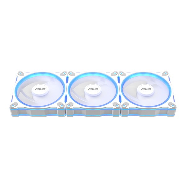 ASUS Prime MR120 ARGB FAN Triple Pack WHITE �ե��󥵥���:120 x 120 x 28 mm �ե���®��:1600 rpm �ե�������̡�58 CFM �ե����������٥롧21dB�ڥ���󥻥��Բġ��̳�ƻ����Υ�������Բġ�