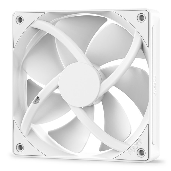 NZXT �������ե��� �Ű���ǥ� F120P(2024) 120mm PWM 500��2000rpm RF-P12SF-W2 �ۥ磻�� ��ڥ���󥻥��Բġ��̳�ƻ����Υ�������Բġ�
