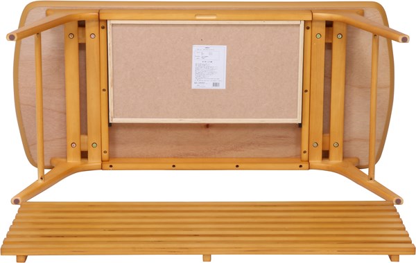 不二貿易 引出シ付キセンターテーブル NA 06V-M17-11050 商品コード98071【代引・日時指定・キャンセル不可・北海道沖縄離島配送不可】 -お取リ寄せ-