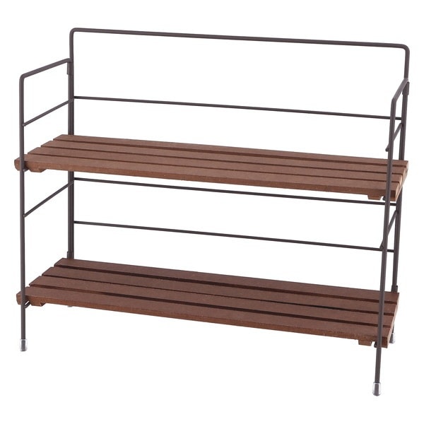 不二貿易 折りたたみラック リーブル ワイド BR 15403 商品コード38499 【代引・日時指定・キャンセル不可・北海道沖縄離島配送不可】 -お取リ寄せ-