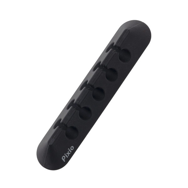 Pixio ���ꥳ�� �����֥�ۥ���� PXSCHBK-O �֥�å� SILICONE CABLE HOLDER ����å� �����֥�ɥ��å� �����֥��Ǽ USB ���� �ǥ��� ������ ���� ���ä��� �ǥ������� ���襤�� ������� �ڥ���󥻥��Բġ��̳�ƻ����Υ�������Բġ�