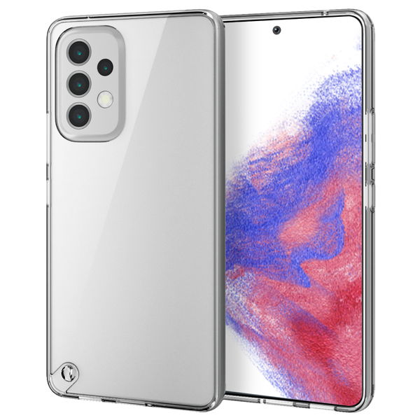ELECOM エレコム PM-G224HVCKCRケース カバー Galaxy A53 5G ( SC-53C / SCG15 ) ポリカーボネート TPU ハイブリッド スリム 角エアクッション 耐衝撃 極み設計 クリア【キャンセル不可・北海道沖縄離島配送不可】