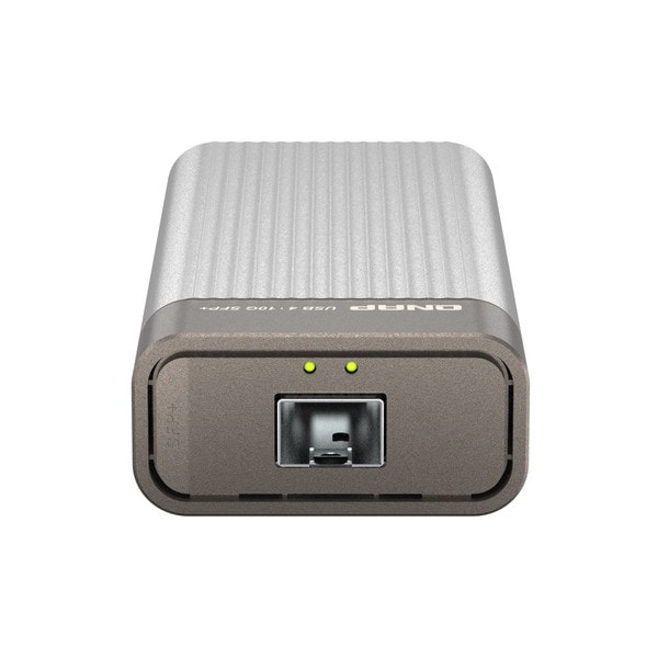 QNAP USB 4 Type-C to 10GbE SFP+ ネットワークアダプター QNA-UC10G1SF USB 4およびThunderbolt 3/4ポートに対応 USB Type-C 接続 幅広いインターフェースの互換性 マルチシステム互換性【お取り寄せ商品です/納期都度対応】