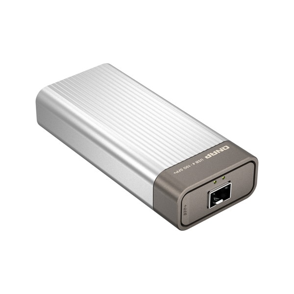 QNAP USB 4 Type-C to 10GbE SFP+ ネットワークアダプター QNA-UC10G1SF USB 4およびThunderbolt 3/4ポートに対応 USB Type-C 接続 幅広いインターフェースの互換性 マルチシステム互換性【お取り寄せ商品です/納期都度対応】