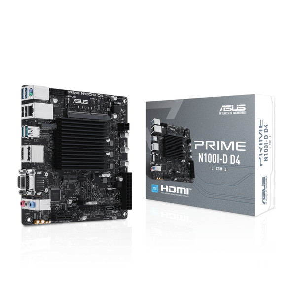 0197105262324 ASUS マザーボード PRIME N100I-D D4-CSM M-ITX対応 