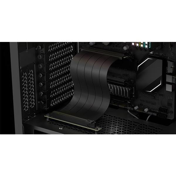 Corsair コルセア ライザーケーブル CORSAIR Premium PCIe 4.0 x16 Extension Cable 300mm CC-9310001-WW【キャンセル不可・北海道沖縄離島配送不可】 -お取り寄せ-
